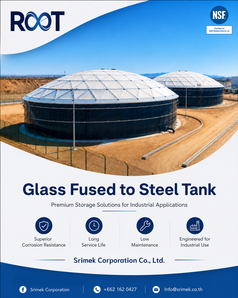 Glass Fused to Steel Tank โซลูชันกักเก็บระดับพรีเมียมสำหรับภาคอุตสาหกรรม
